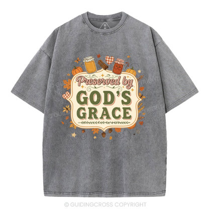 God's Grace Christian Washed T-Shirt