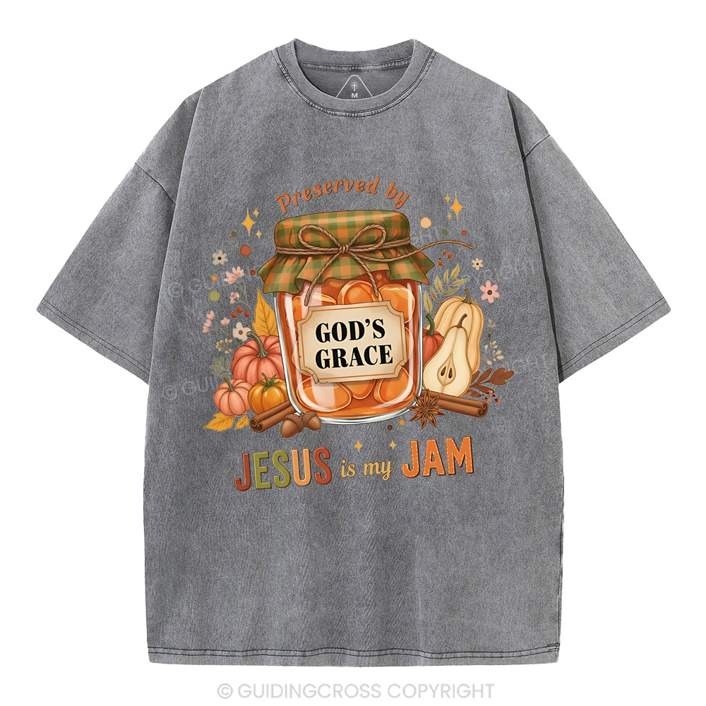 God's Grace  Christian Washed T-Shirt