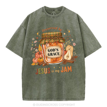 God's Grace  Christian Washed T-Shirt