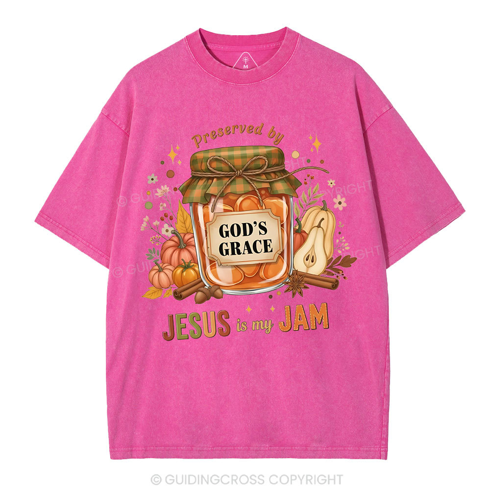 God's Grace  Christian Washed T-Shirt