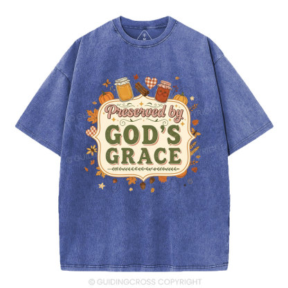God's Grace Christian Washed T-Shirt