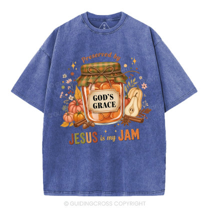 God's Grace  Christian Washed T-Shirt