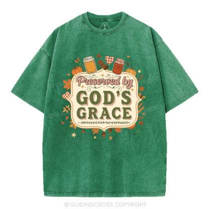 God's Grace Christian Washed T-Shirt