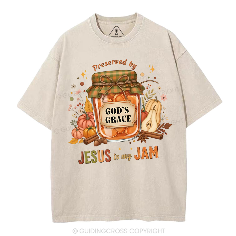 God's Grace  Christian Washed T-Shirt