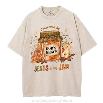 God's Grace  Christian Washed T-Shirt
