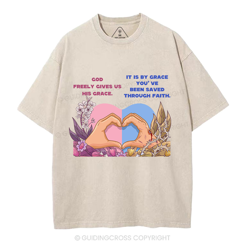 NEW-sample Christian Washed T-Shirt Sale - GuidingCross