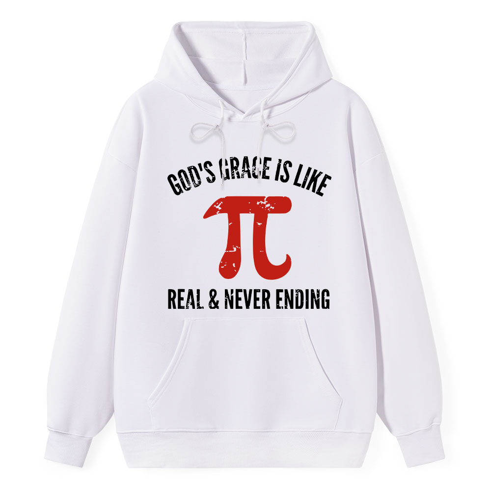 God's Grace Is Like Pi Christian Hoodie