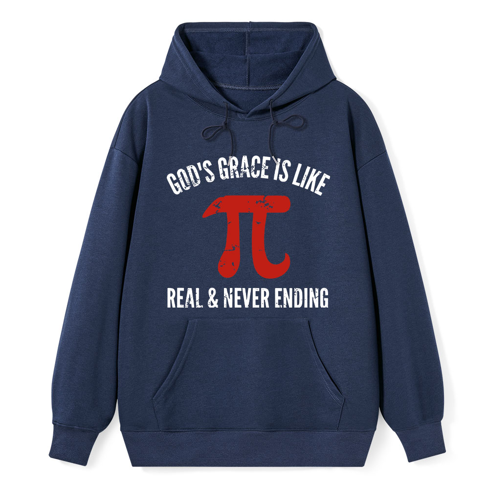 God's Grace Is Like Pi Christian Hoodie