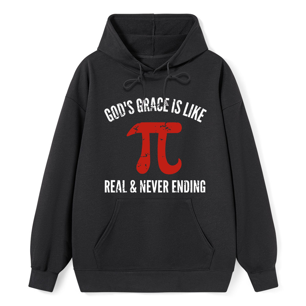 God's Grace Is Like Pi Christian Hoodie