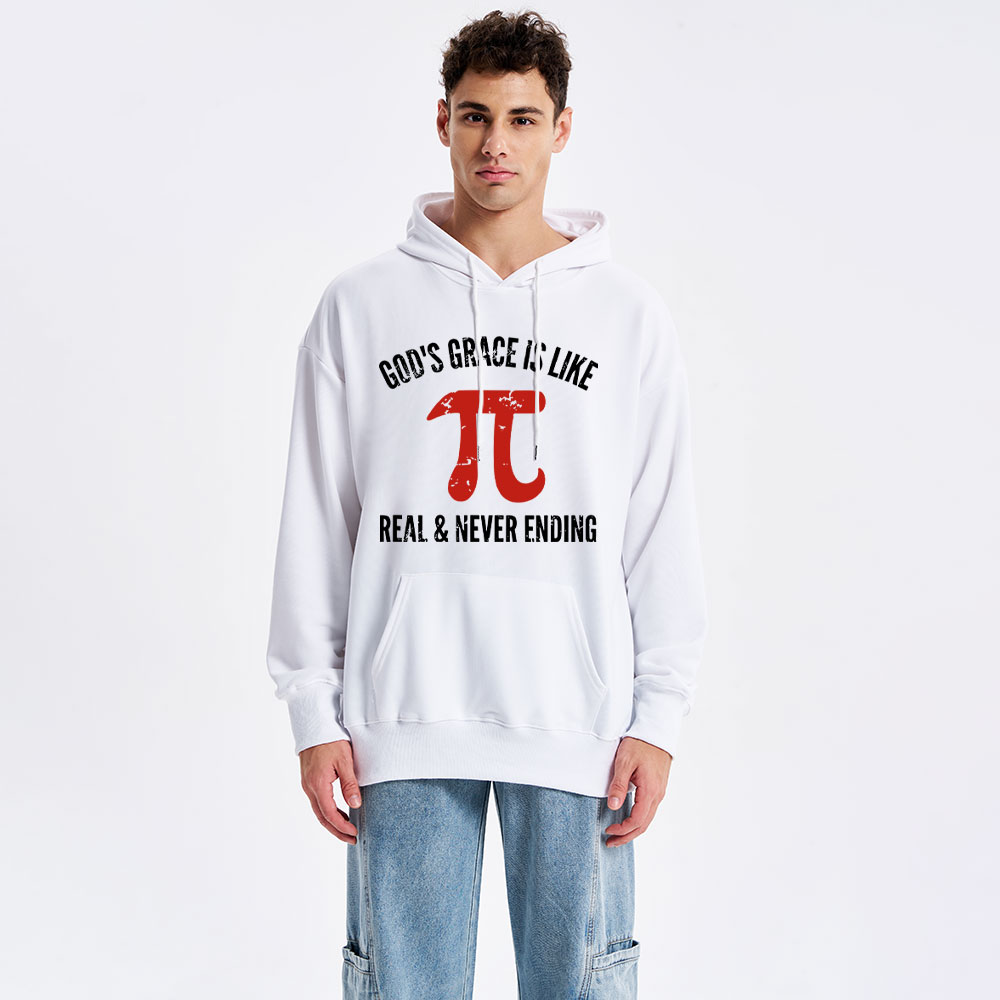God's Grace Is Like Pi Christian Hoodie