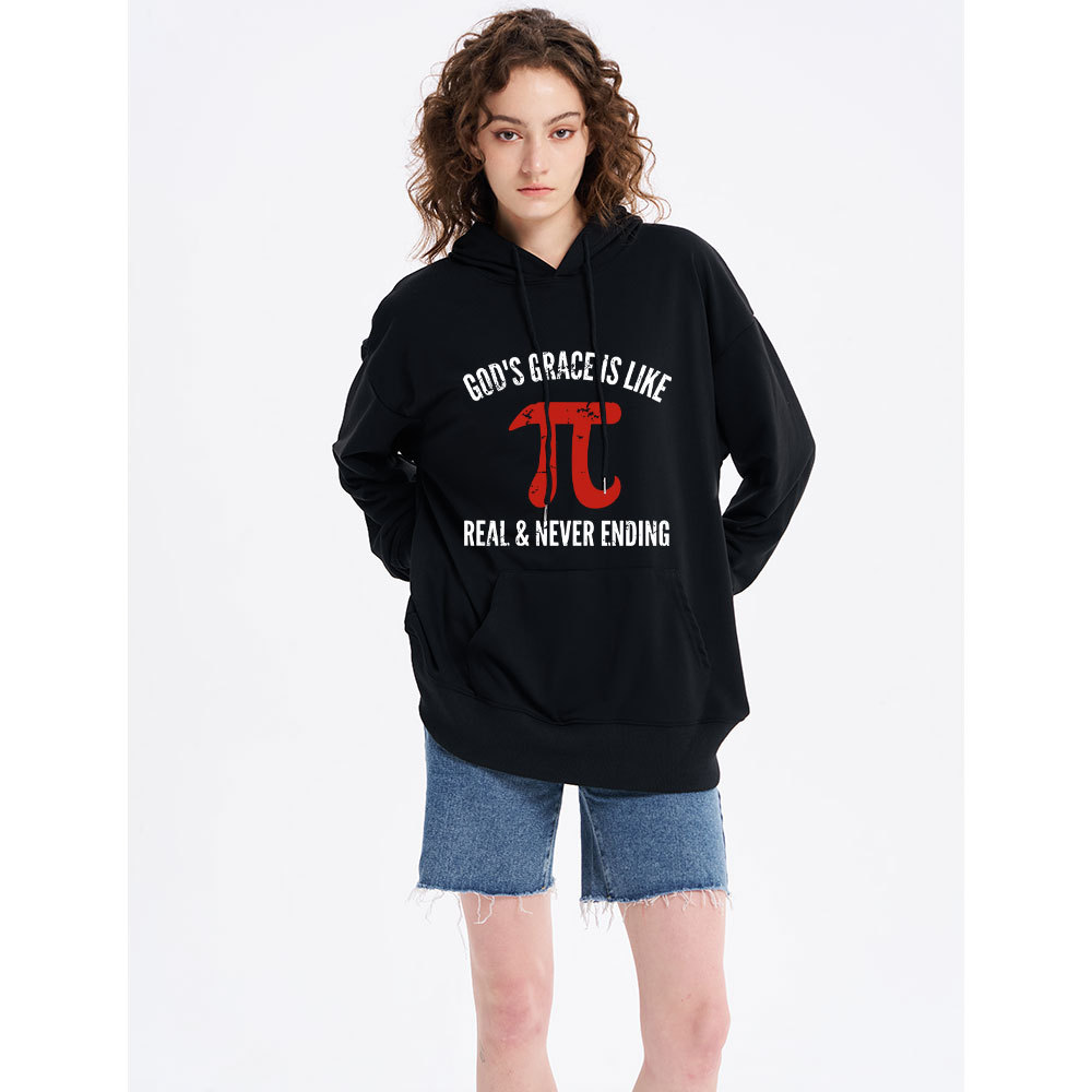God's Grace Is Like Pi Christian Hoodie