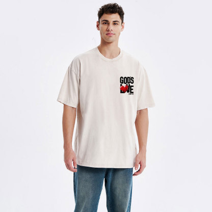 God's Love Christian Washed T-Shirt