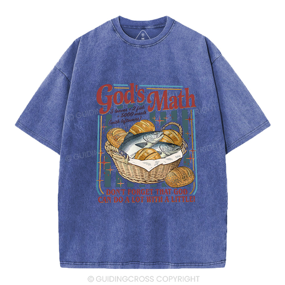 God's Math Christian Washed T-Shirt