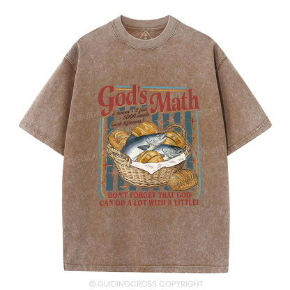 God's Math Christian Washed T-Shirt