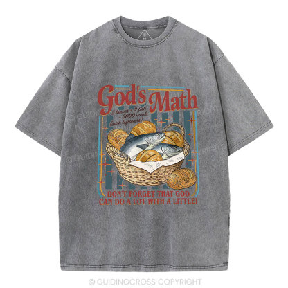 God's Math Christian Washed T-Shirt