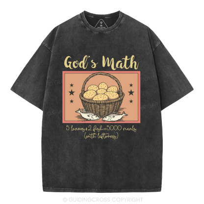 God's Math Christian Washed T-Shirt