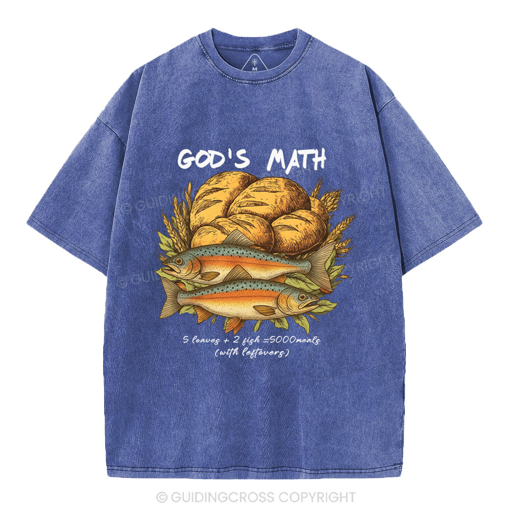God's Math Christian Washed T-Shirt