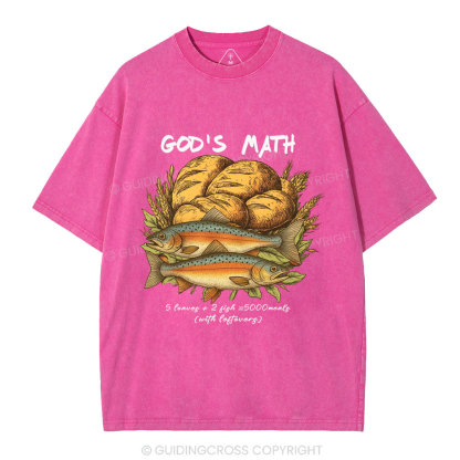 God's Math Christian Washed T-Shirt