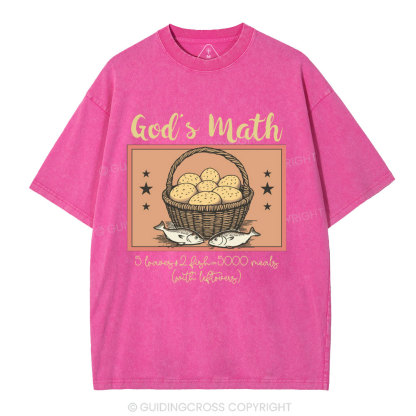 God's Math Christian Washed T-Shirt