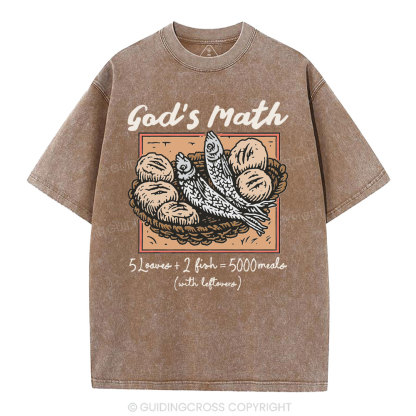 God's Math Christian Washed T-Shirt