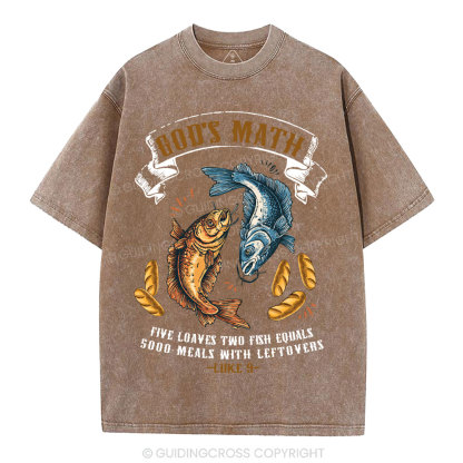 God's Math Christian Washed T-Shirt