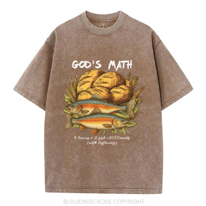 God's Math Christian Washed T-Shirt
