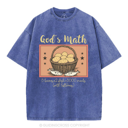 God's Math Christian Washed T-Shirt