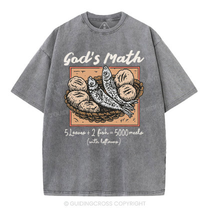 God's Math Christian Washed T-Shirt