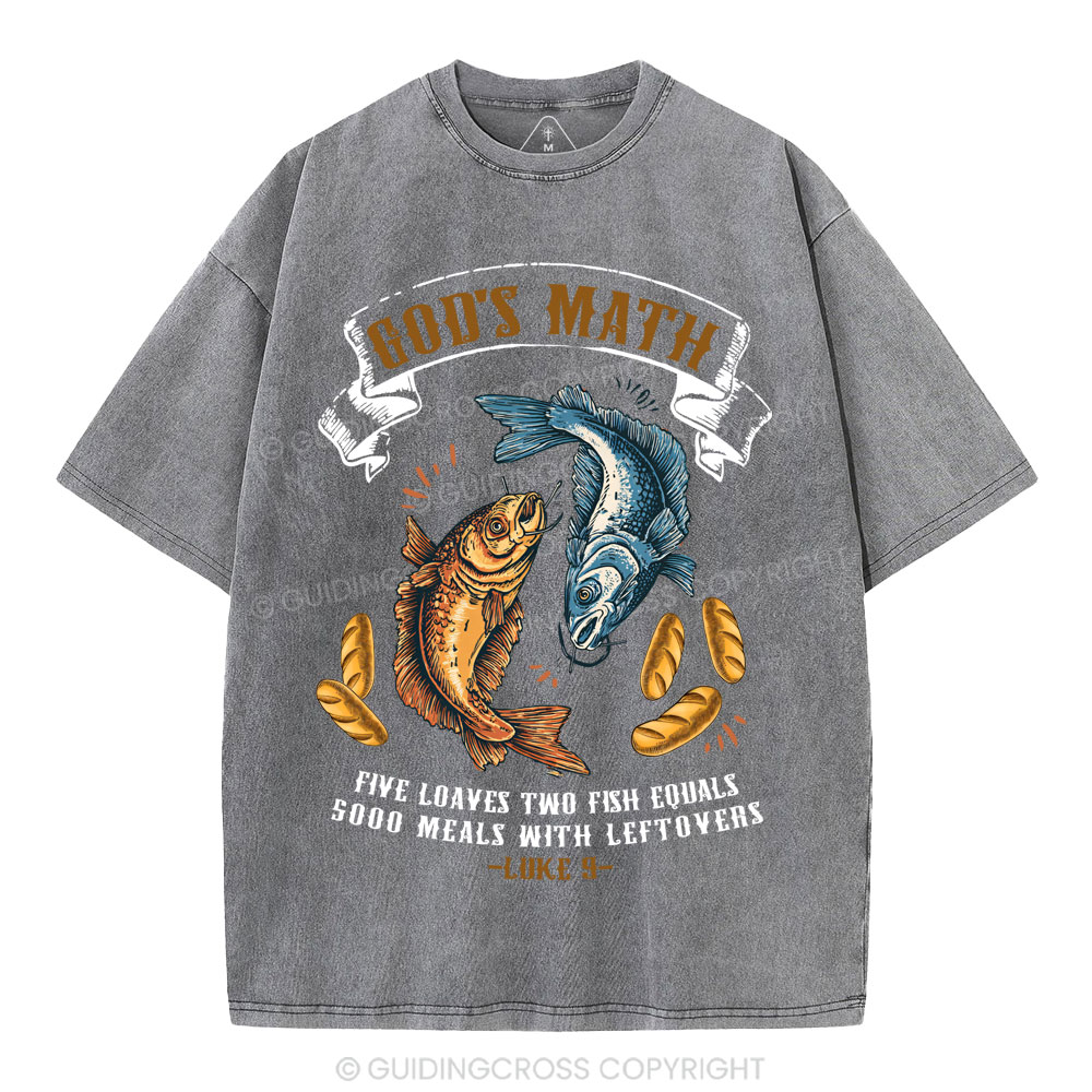 God's Math Christian Washed T-Shirt