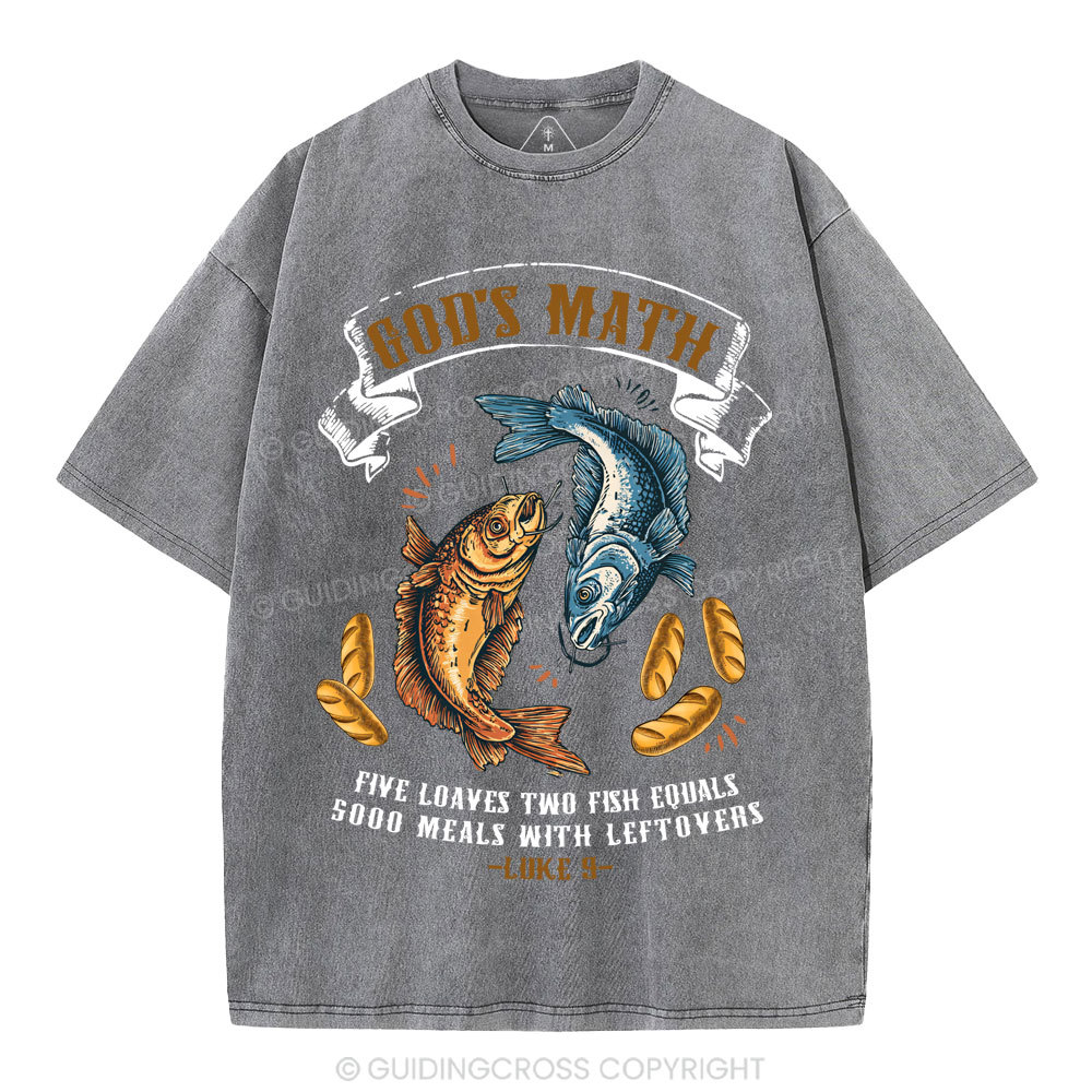 God's Math Christian Washed T-Shirt