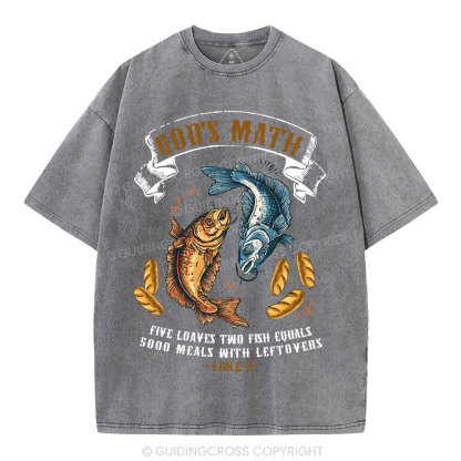 God's Math Christian Washed T-Shirt