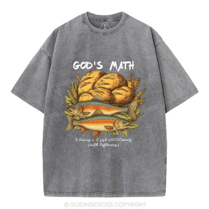 God's Math Christian Washed T-Shirt