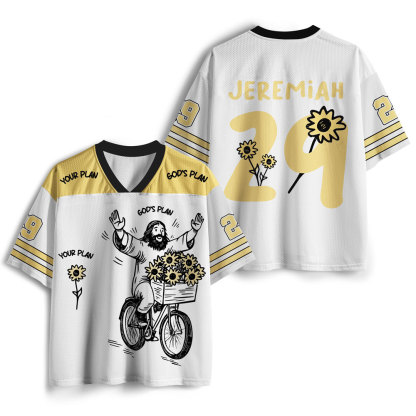 God's Plan And Your Plan Christian Mesh Jersey