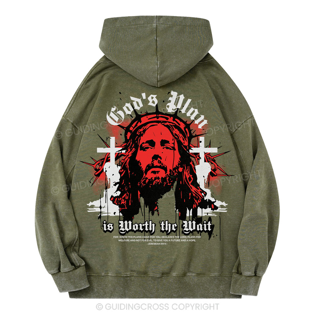 Transformed Christian Washed Hoodie Sale - GuidingCross