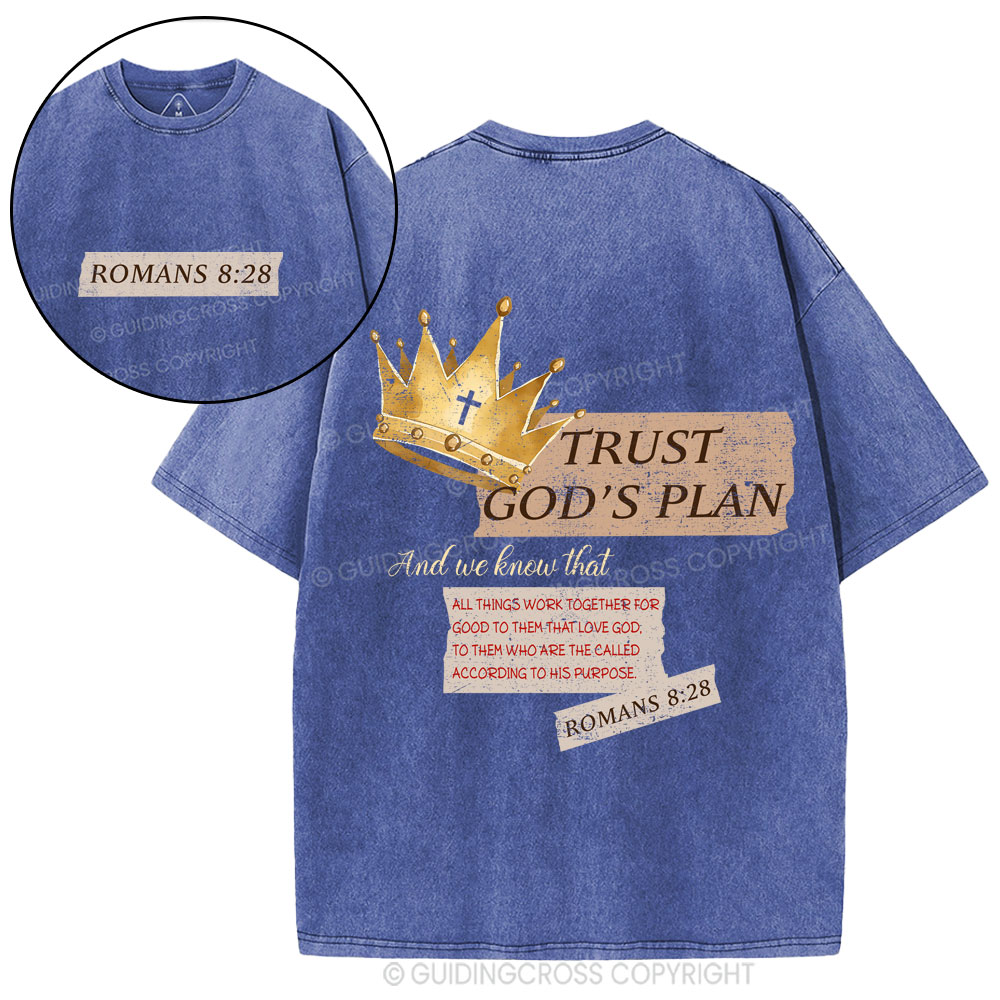 God's Plane Christian Washed T-Shirt