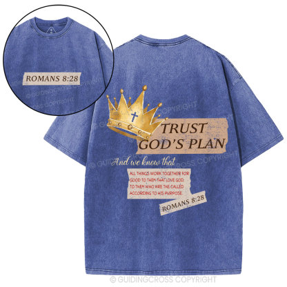 God's Plane Christian Washed T-Shirt