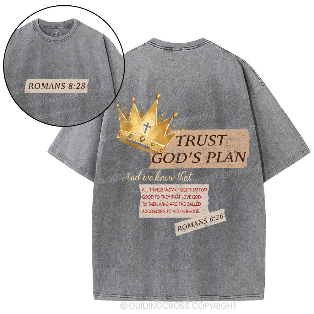 God's Plane Christian Washed T-Shirt