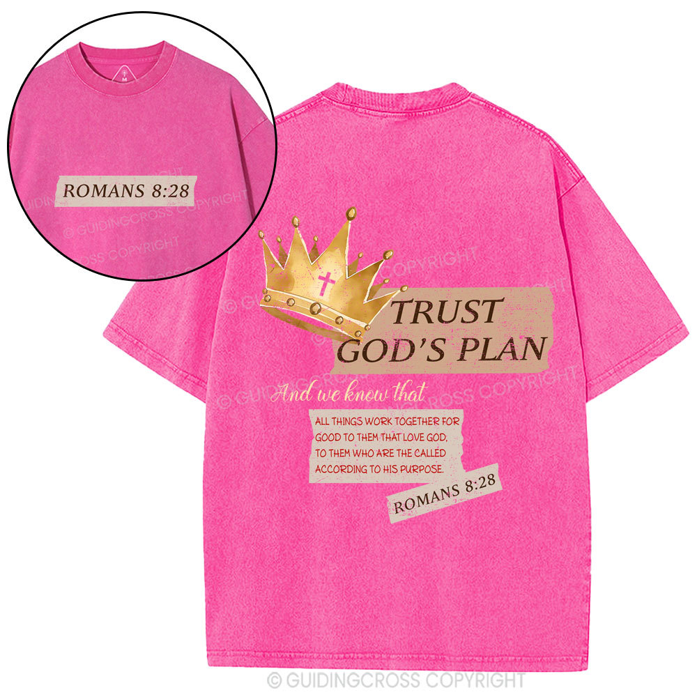 God's Plane Christian Washed T-Shirt