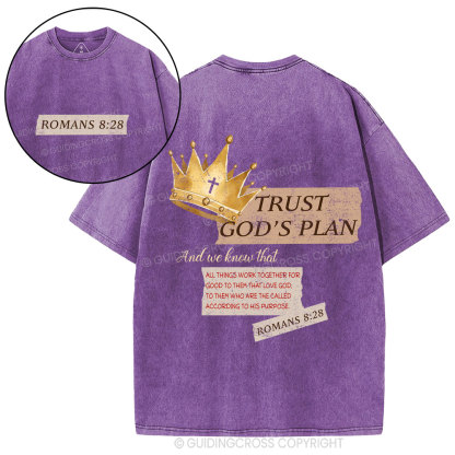 God's Plane Christian Washed T-Shirt