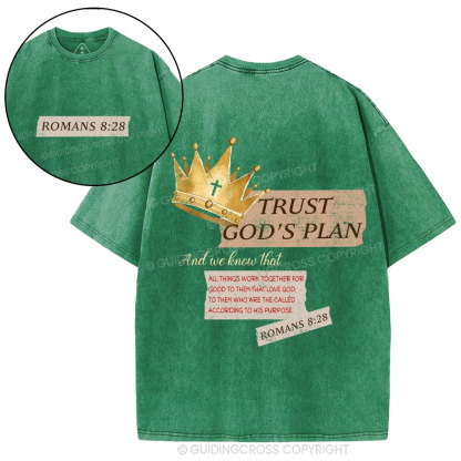 God's Plane Christian Washed T-Shirt