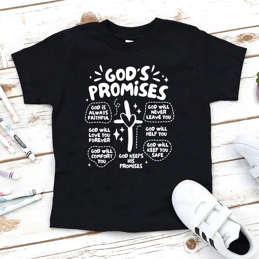 God's Promises Christian Kid T-Shirt