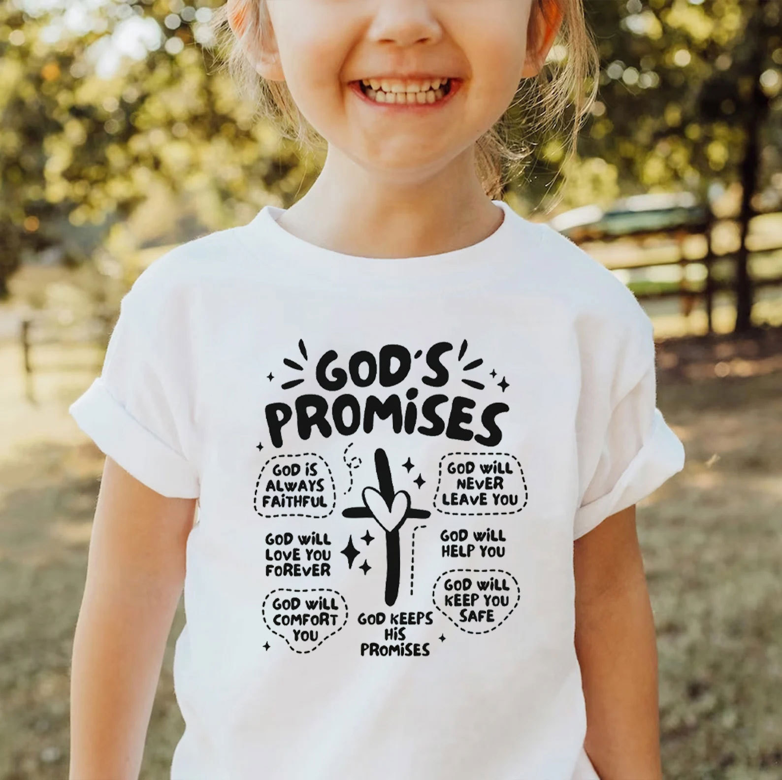 God's Promises Christian Kid T-Shirt