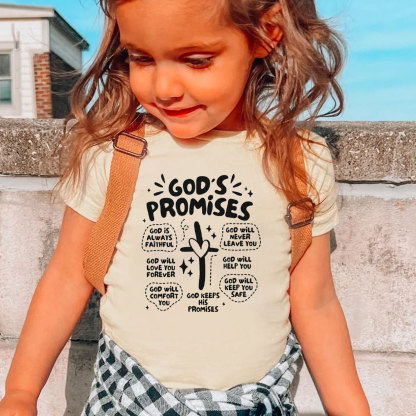 God's Promises Christian Kid T-Shirt