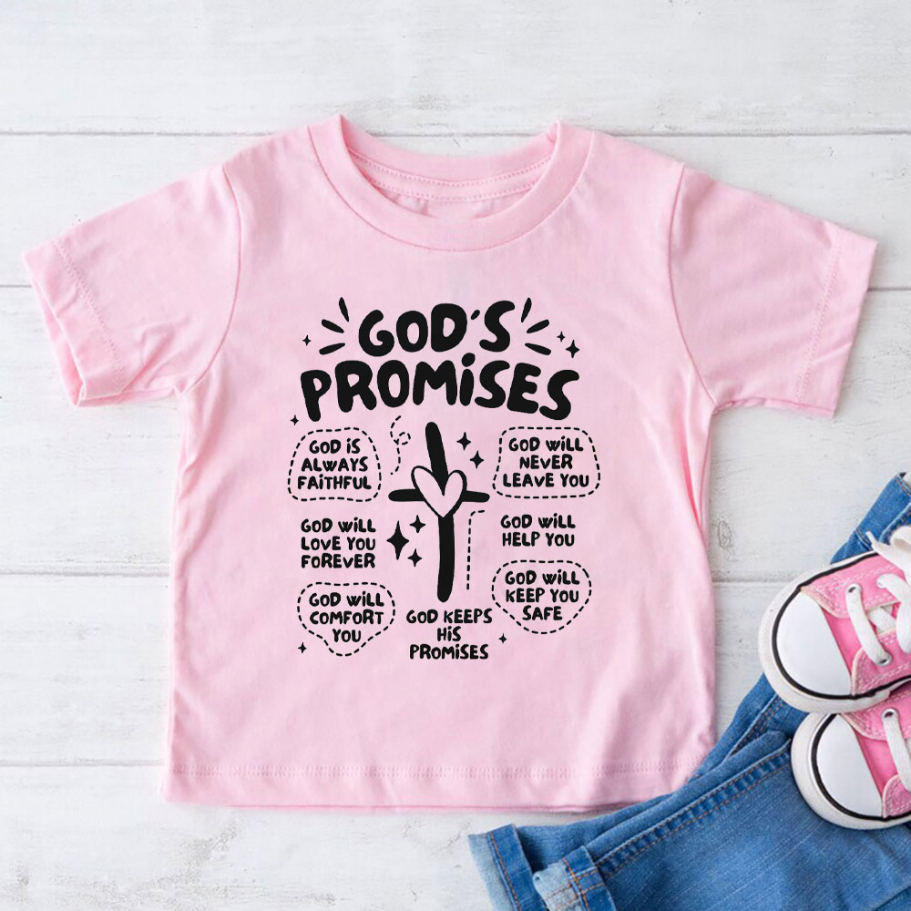 God's Promises Christian Kid T-Shirt