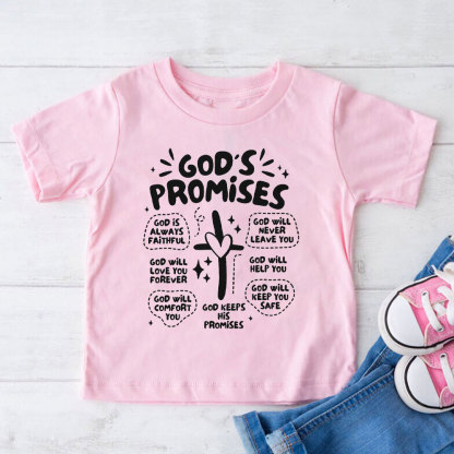 God's Promises Christian Kid T-Shirt