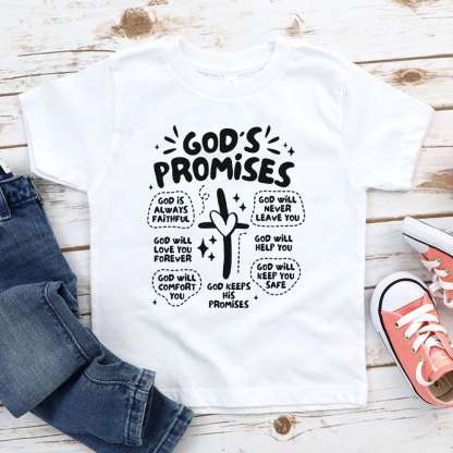 God's Promises Christian Kid T-Shirt
