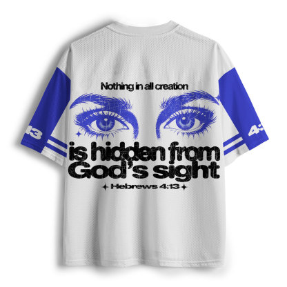 God's Sight Christian Mesh Jersey