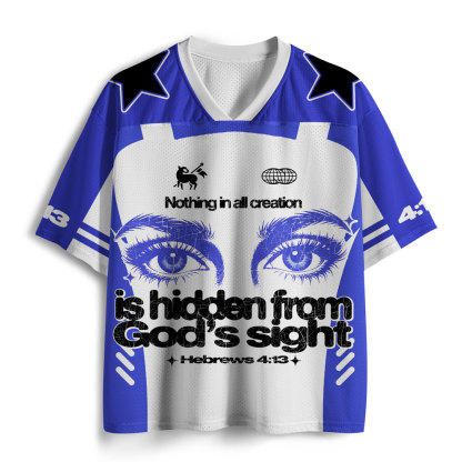 God's Sight Christian Mesh Jersey