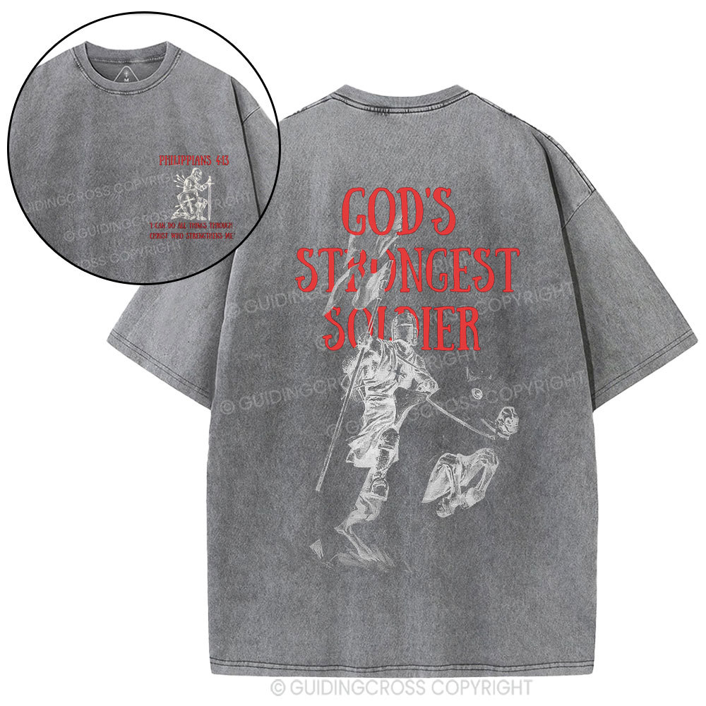 New-Sample Christian Washed T-Shirt Sale - GuidingCross