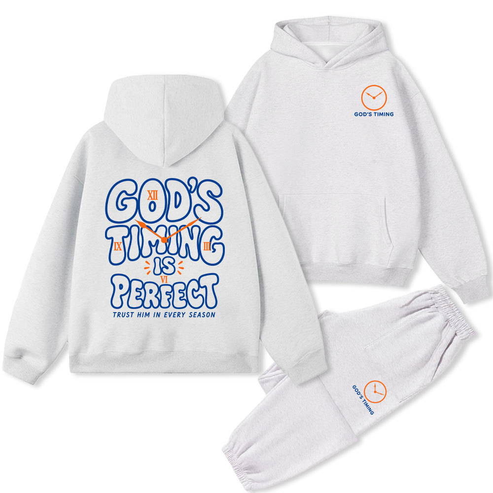Do Not Worry About Tomorrow Premium Fleece Hoodie Set Sale - GuidingCross